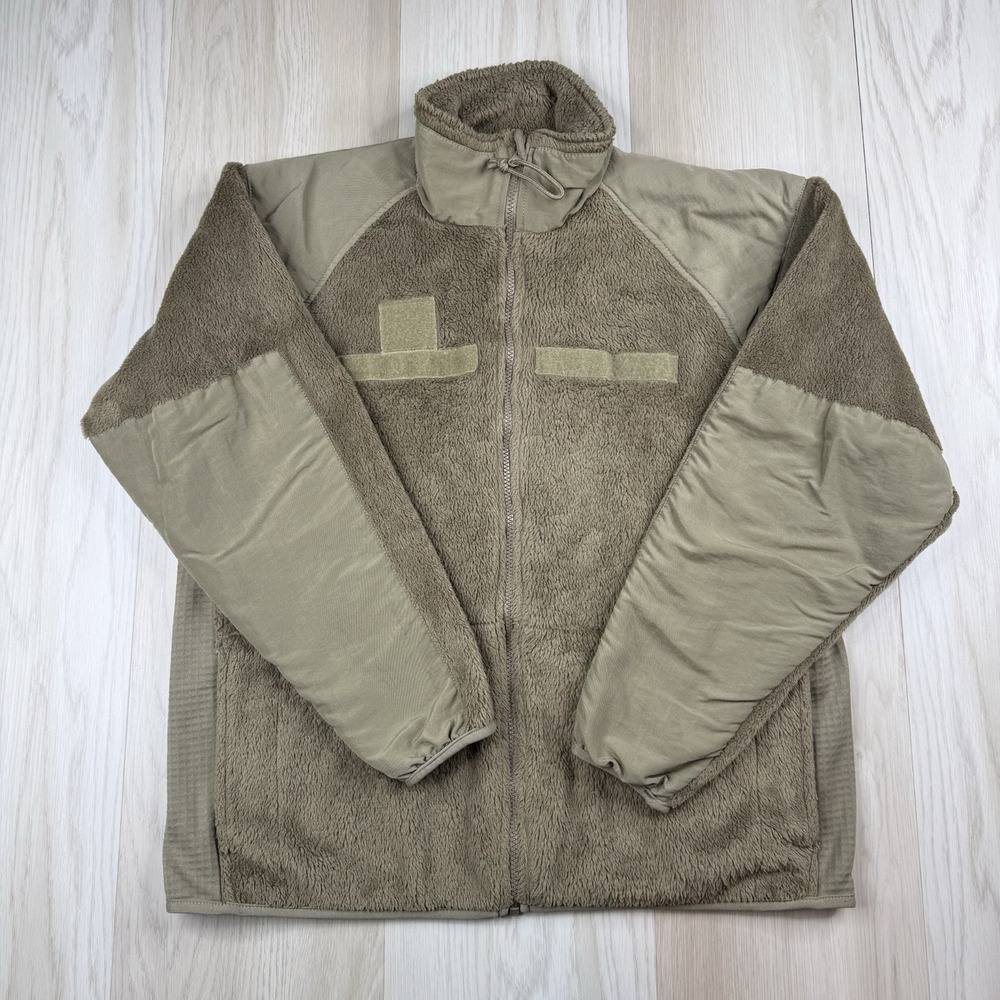 USGI Polartec GEN III Coyote Fleece Cold Weather Jacket Medium Regular US Army